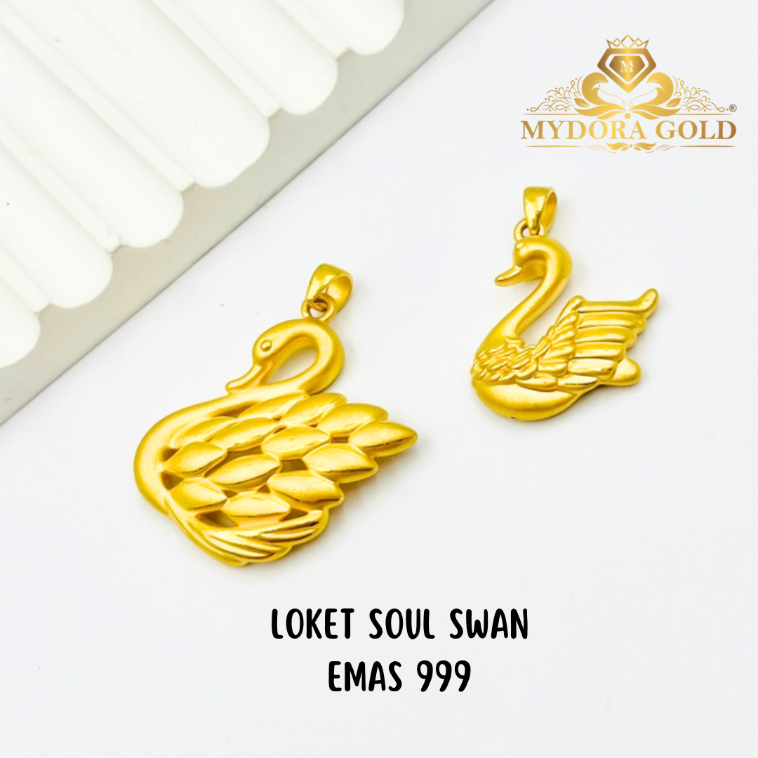 MYDORA Loket Soul Swan | EMAS 999/24k (Mother's Day Special)