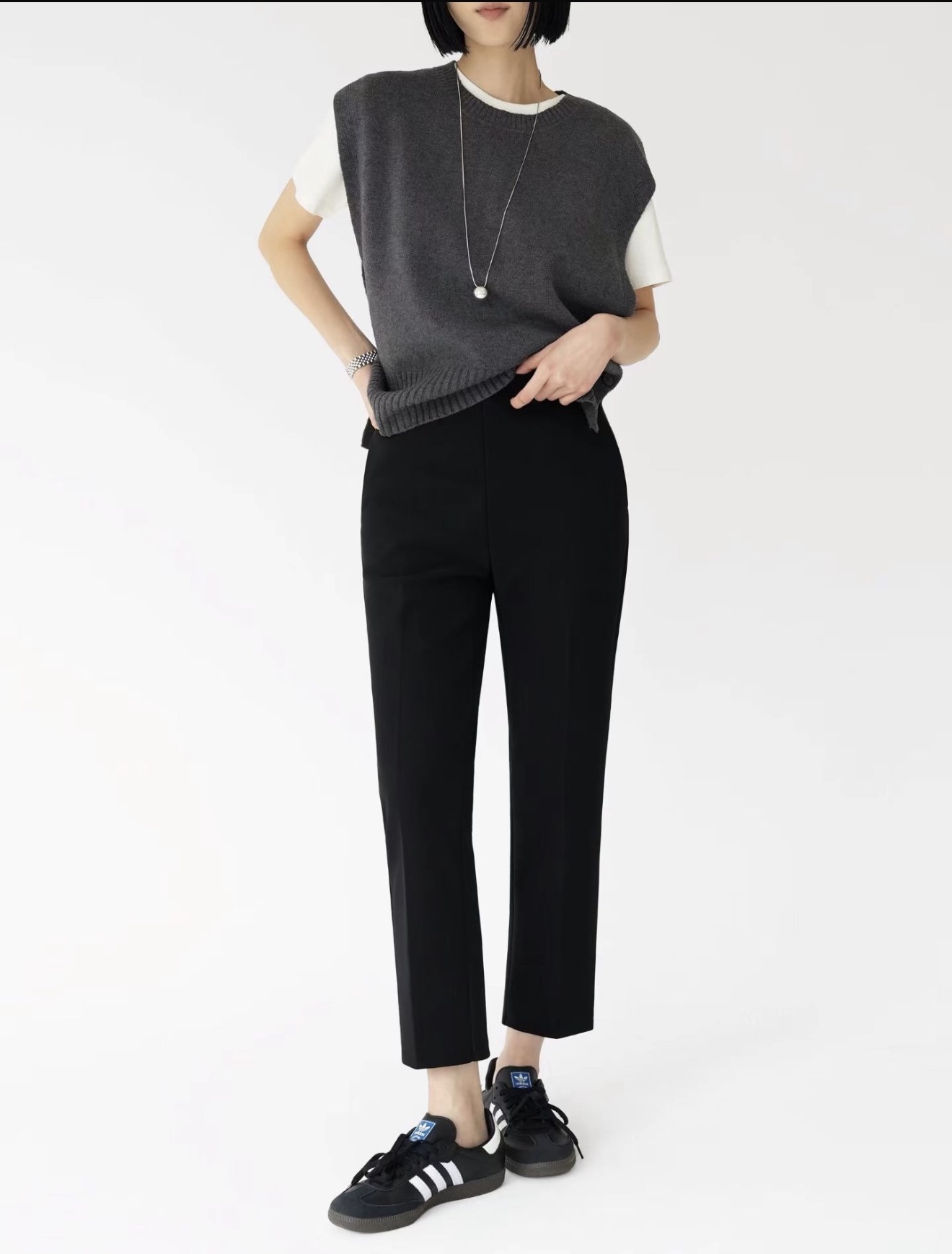 韓國彈性修身褲 M524 03NO12250