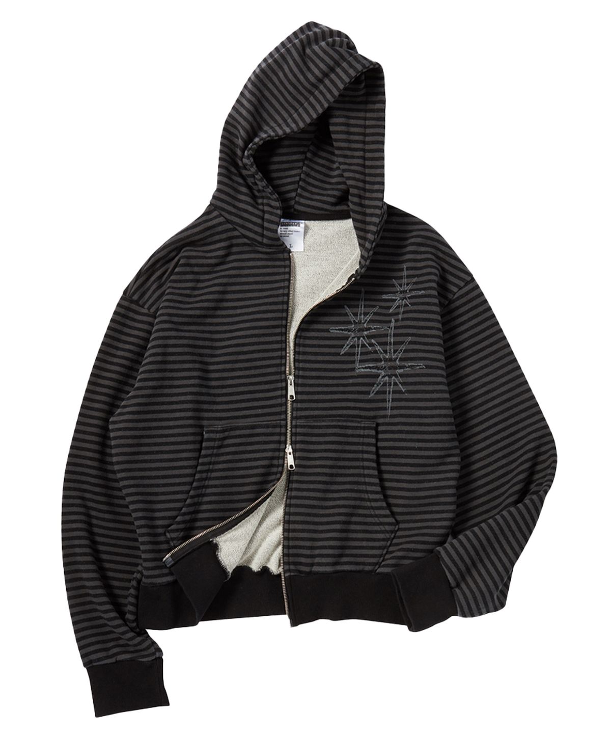 🇰🇷訂購｜UNTITLED｜Untitled Sterinaite Small Stripe Hooded Zip-Up 3色 