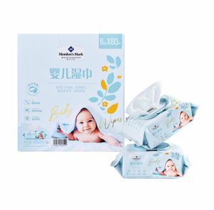 山姆會員商店 - 嬰兒濕紙巾 480張 (6包*80片) 平行進口 全新包裝