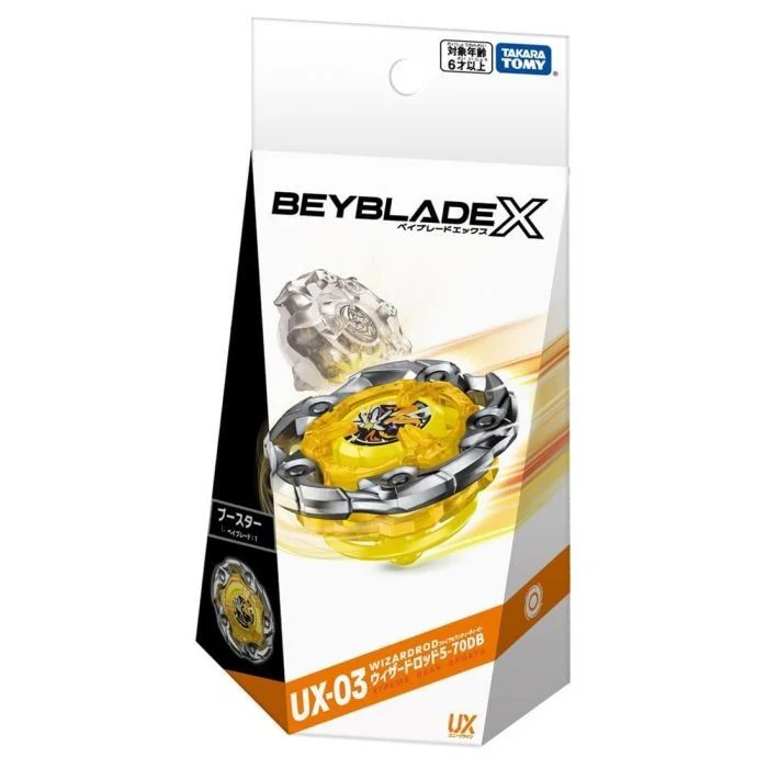TakaraTomy - BBX-BOS BeybladeX Booster UX-03 Wizard Rod 5-70DB
