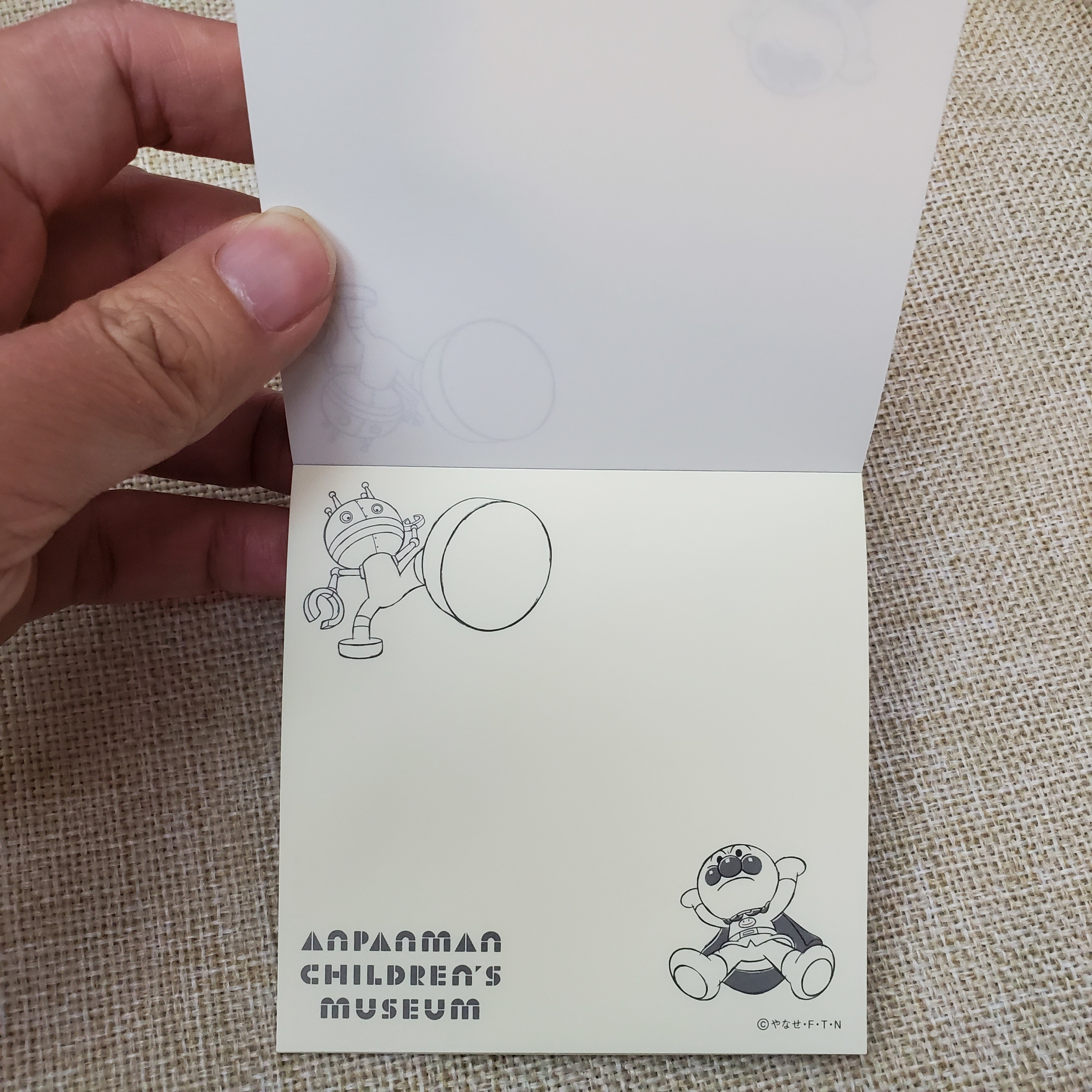 [現貨] [日本直送] 麵包超人 {Memo pad TF120224}