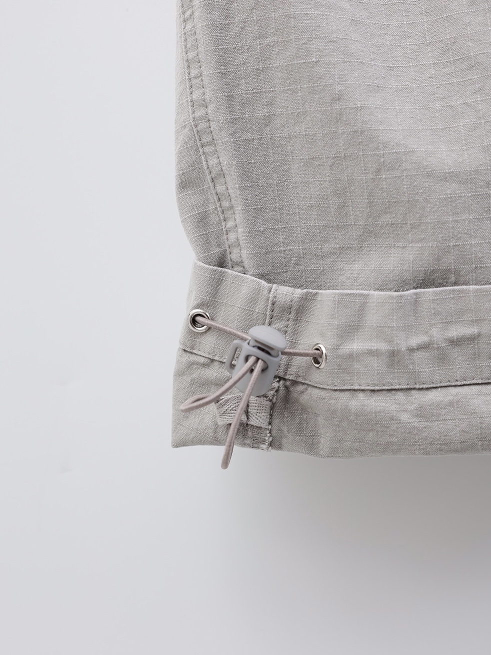Drawstring Cotton Cargo Pants