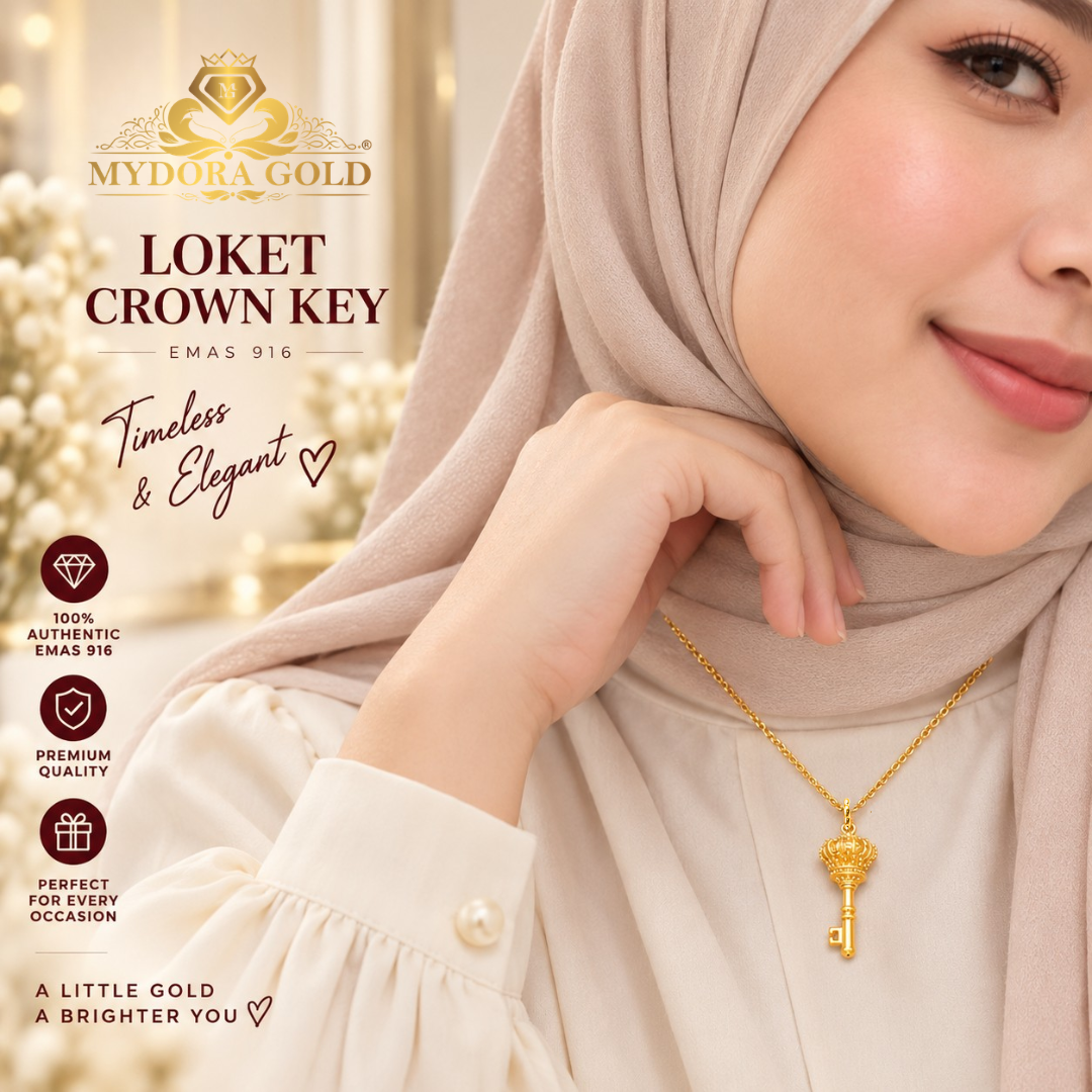 MYDORA Loket Crown Key (5G) l EMAS 916/22K