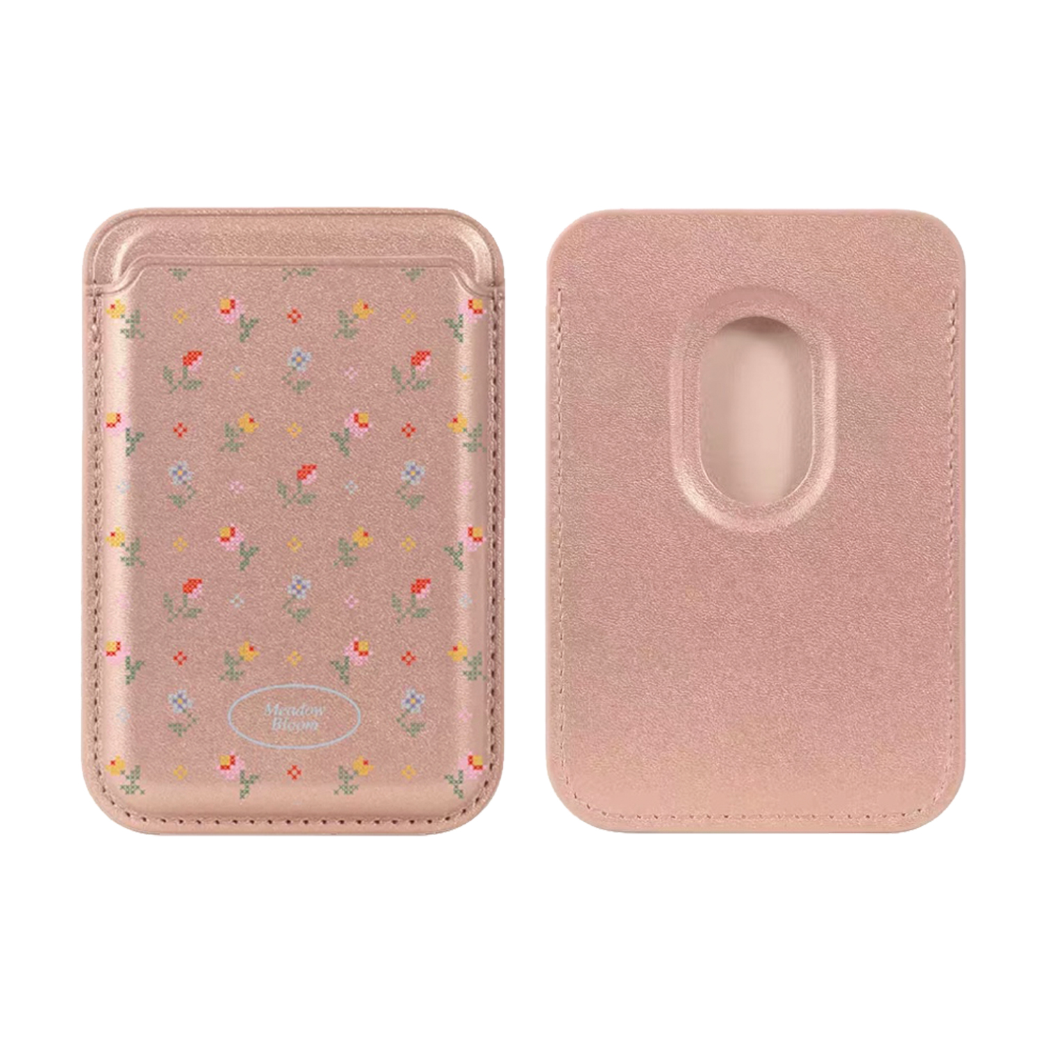 MagSafe磁吸手機卡套(玫瑰金)【Pixel FlowerBox Vol.48】