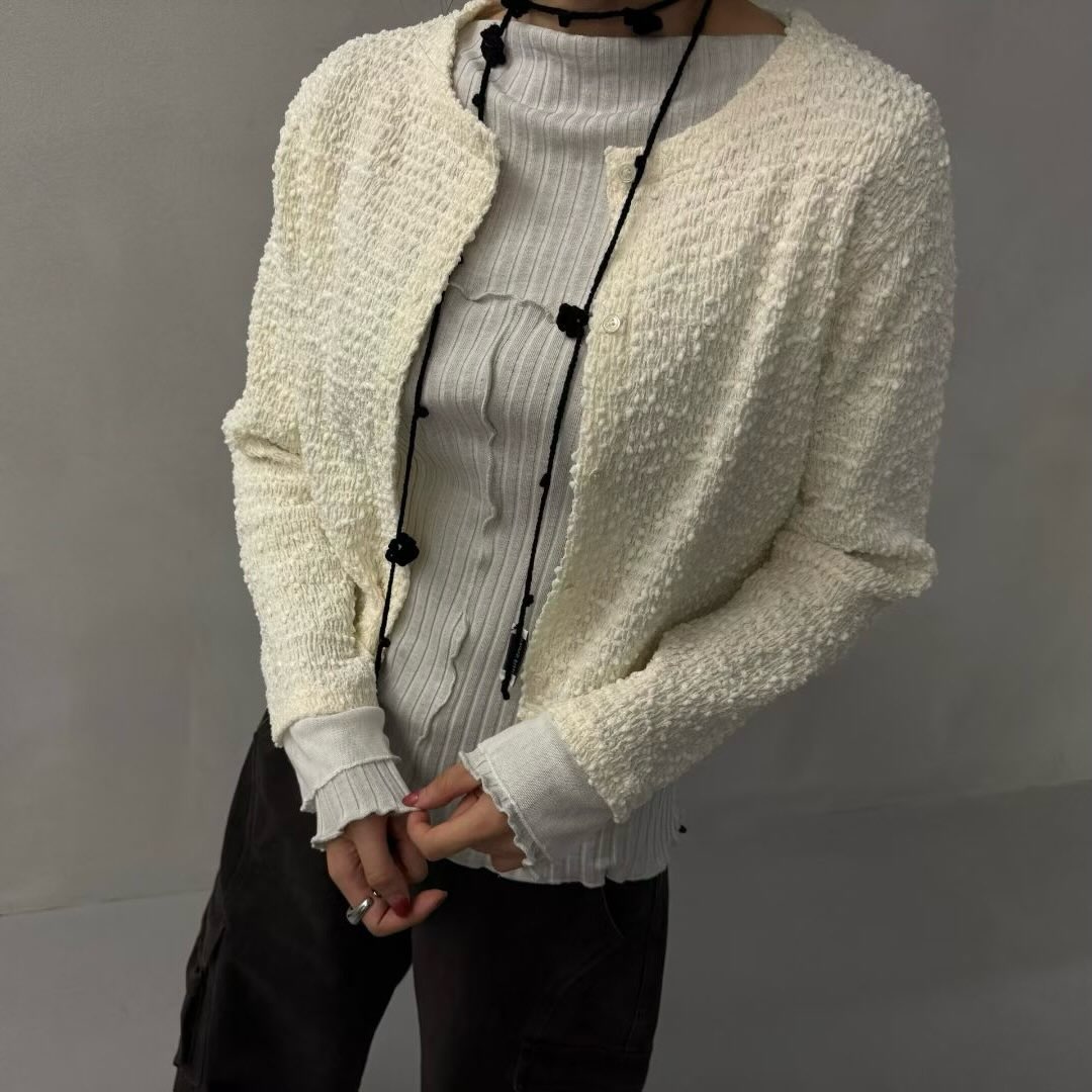 (2026FW) MAISONSTAFF - CARDIGAN 