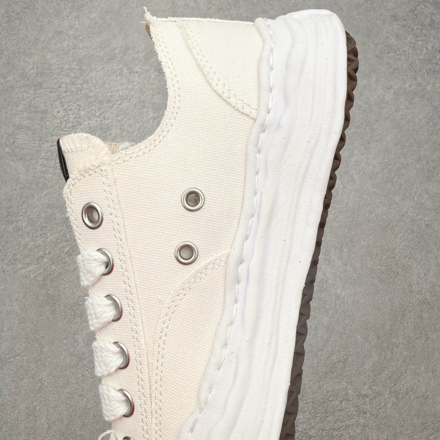 Maison Mihara Yasuhiro MMY "Hank" OG Sole Canvas Low-top Sneaker