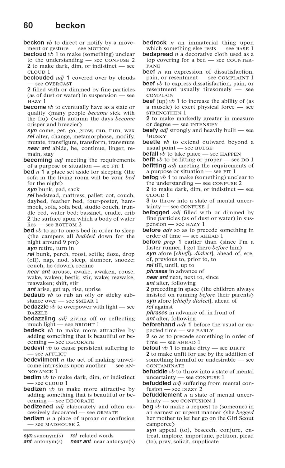 The Merriam-Webster Thesaurus | A94