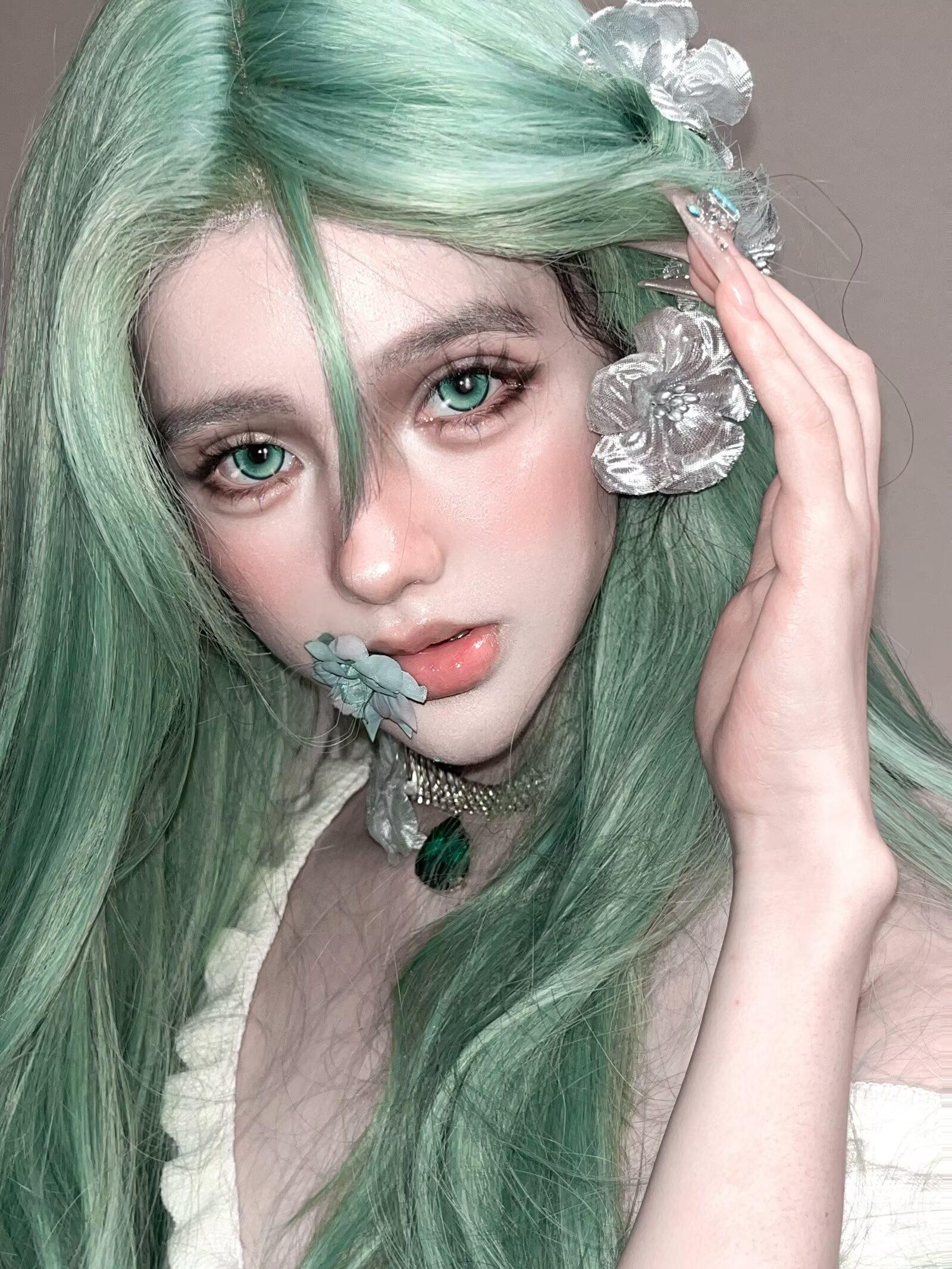 Yukicon 日拋2片 霧色冷灰/霧色青綠