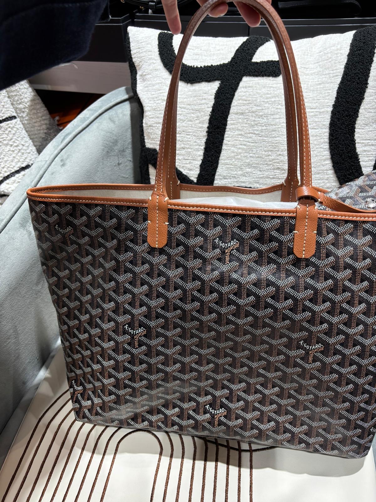未使用品 Goyard Saint Louis pm tote bag 100%Authentic, unused 未使用品✅pouch ✅dust bag 