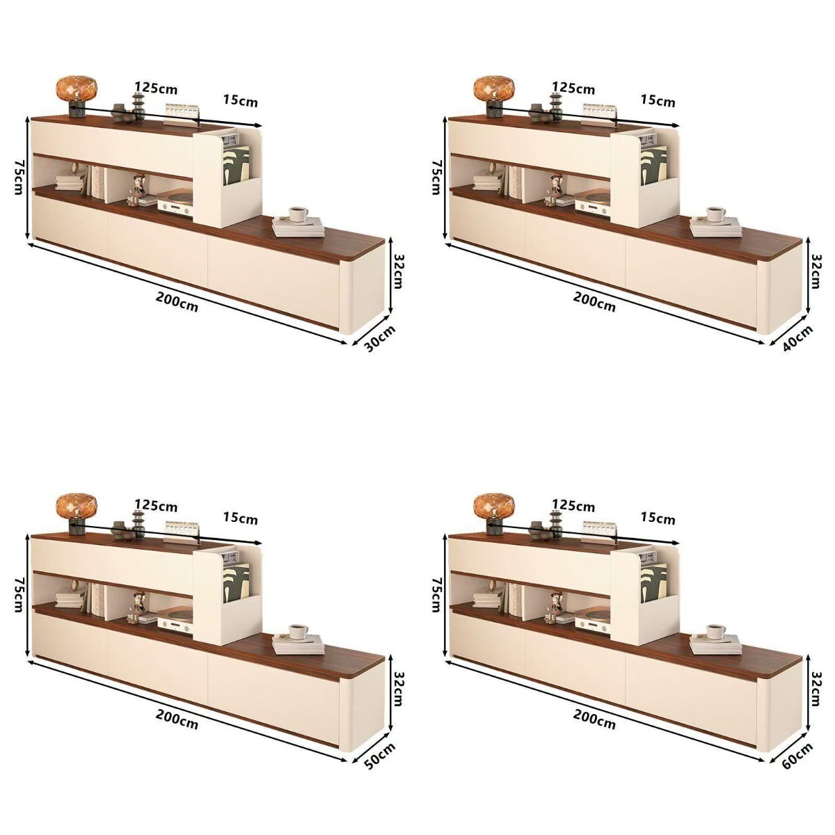 (樂家mall)床邊櫃 側邊櫃 收納櫃 床頭櫃 長条儲物櫃 bedside cabinet