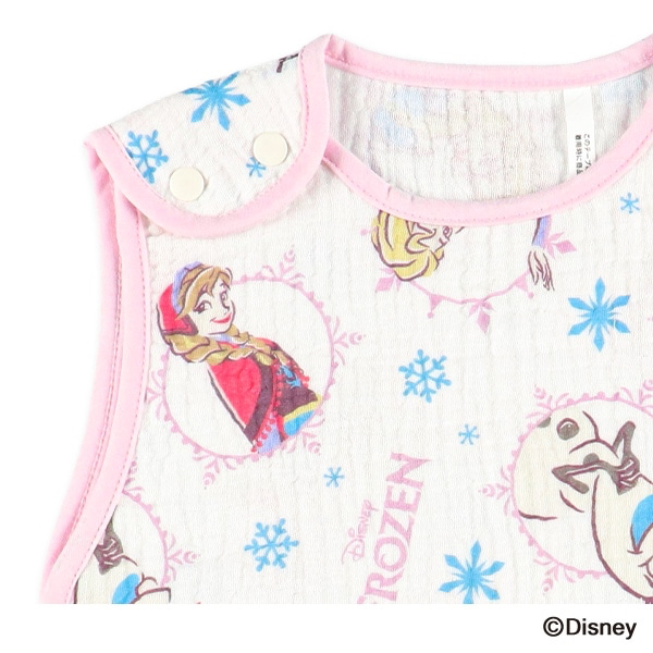 🇯🇵預訂 日本直送🇯🇵Frozen 滿印棉紗背心防踢睡袋
