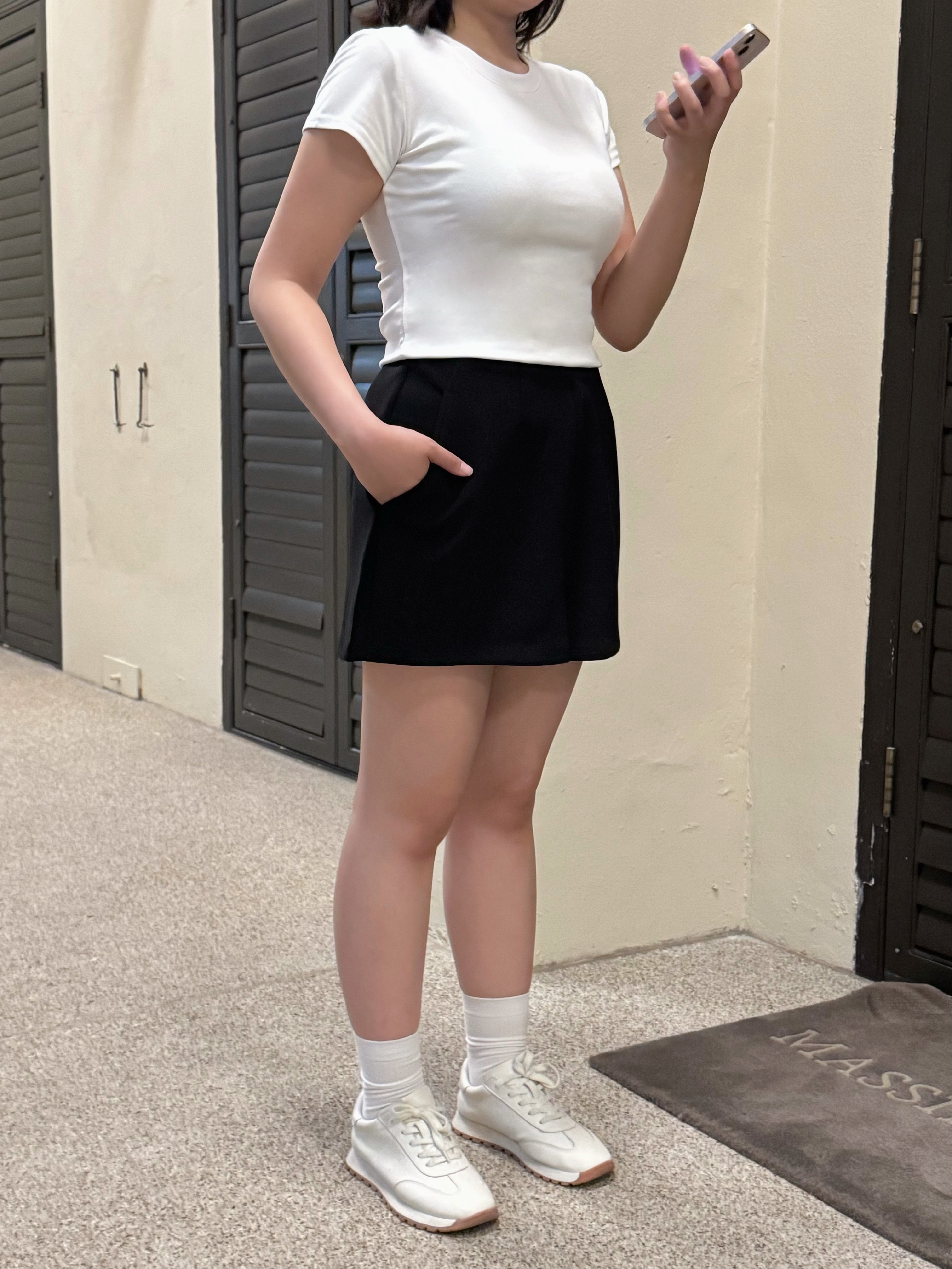 [大碼女生ok!]大彈性傘型短褲(三色入)