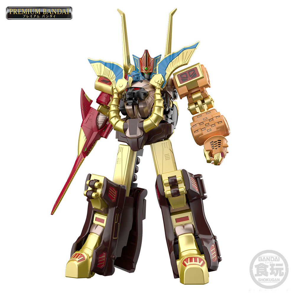(預訂訂金 $200) (總價 $573) (魂限) Bandai SMP [Shokugan Modeling Project] 百獸合體 百獸戰隊 牙吠神 食玩 (再版) (行版) Hyakuju Gattai Gaogod  