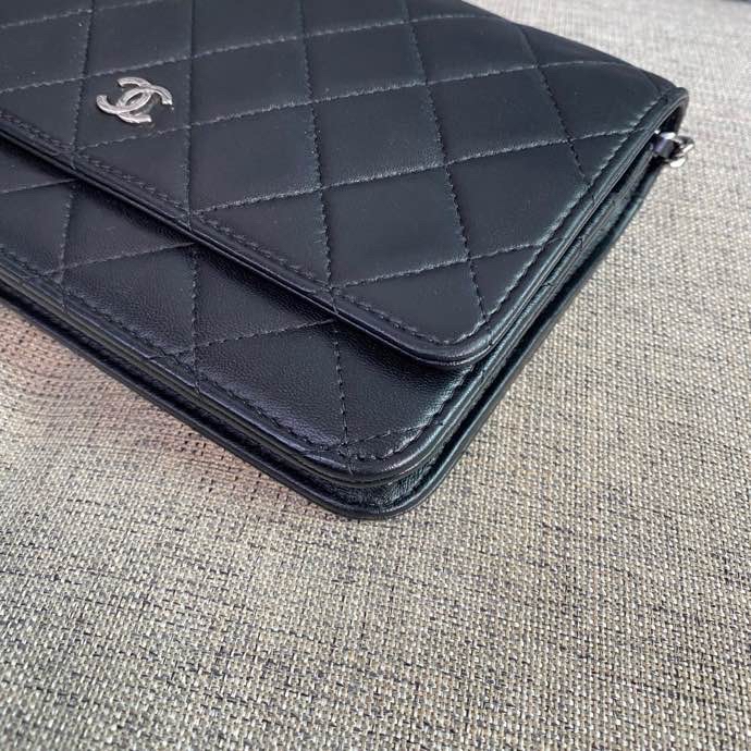 【預訂貨品】Chanel黑銀發財woc