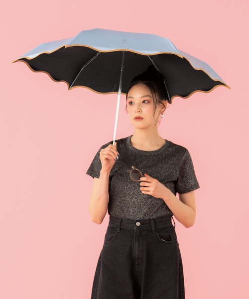 🆕【⭐訂購⭐】🌀 🇯🇵 日本直送 #Wpc  波浪剪裁 防UV 晴雨兼用 五骨縮骨遮［5款選］🌀 [ELBD-0183][2603003]