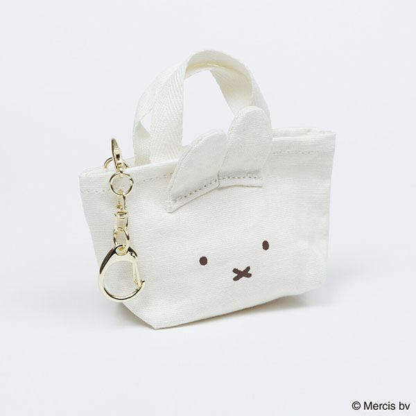 Miffy米菲兔 BRUNA 迷你tote bag吊飾 鑰匙扣