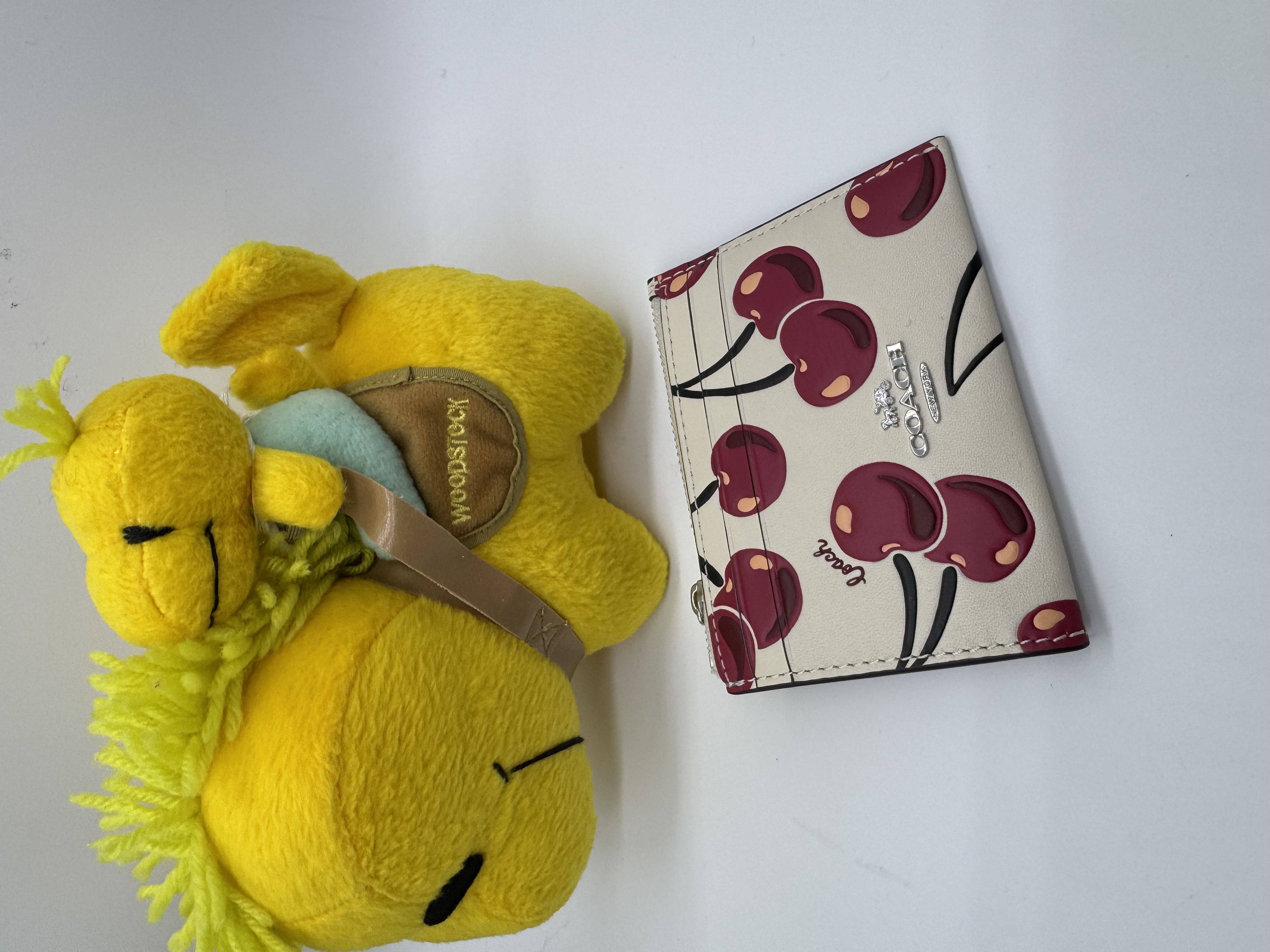 ✈️🇺🇸🇨🇦 Coach outlet特別版車厘子🍒圖案卡包卡套現貨💕