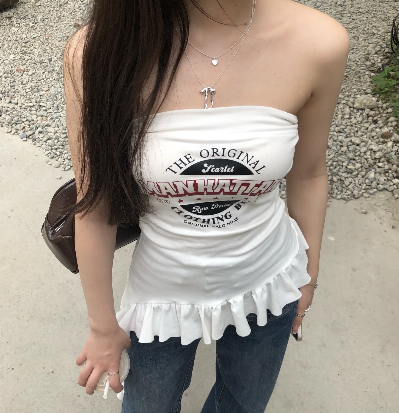 TP385辣妹性感抹胸