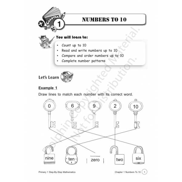 Step by Step Mathematics Primary 1 (2nd ED)