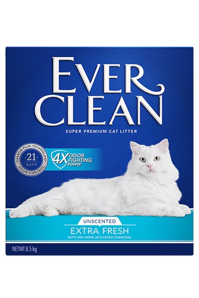 (現貨即取)Ever Clean藍鑽 新配方 高效活性炭雙重除臭礦物貓砂 8.5kg