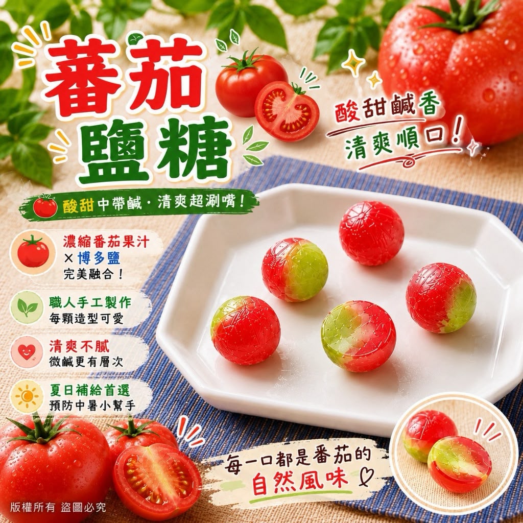 【預訂】日本宮川製菓蕃茄鹽糖 63g (1套2包)