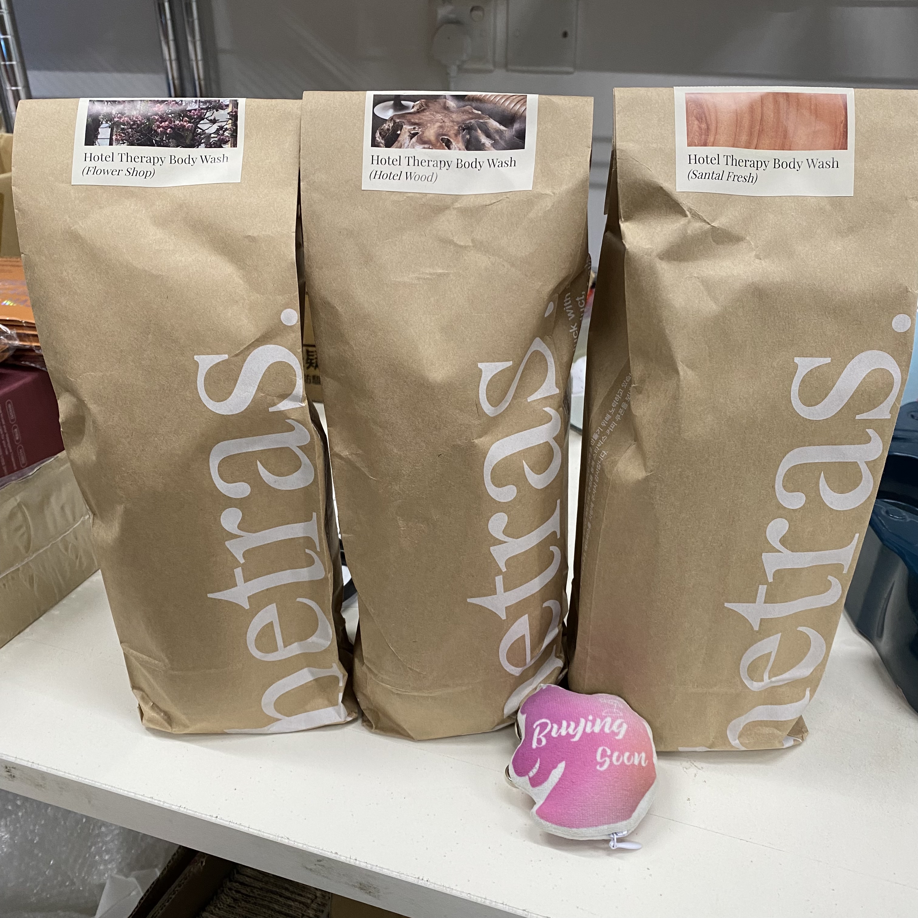 現貨 - 韓國製造 HETRAS 大容量香療沐浴露 1013ml