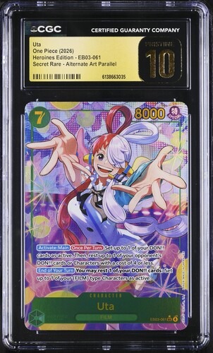 CGC Pristine 10 UTA EB03-061