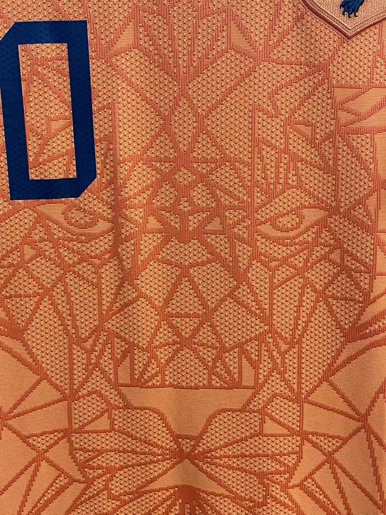2020 Holland Home Authentic Shirt #10 BERGKAMP Size M