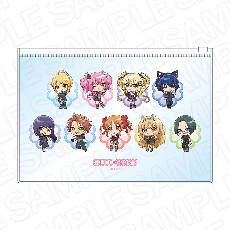 守護甜心 Shugo Chara! POP UP SHOP ZIP袋 電玩造型 SD ver. #P-SCG0879 [Contents Seed] (PRE-ORDER) [2026/04]