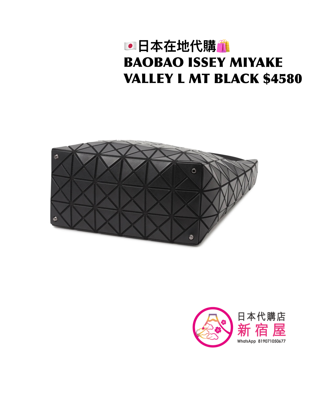 BAOBAO ISSEY MIYAKE VALLEY L