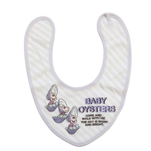 🇯🇵預訂 日本直送🇯🇵生蠔bb人物印花口水圍兜五件套