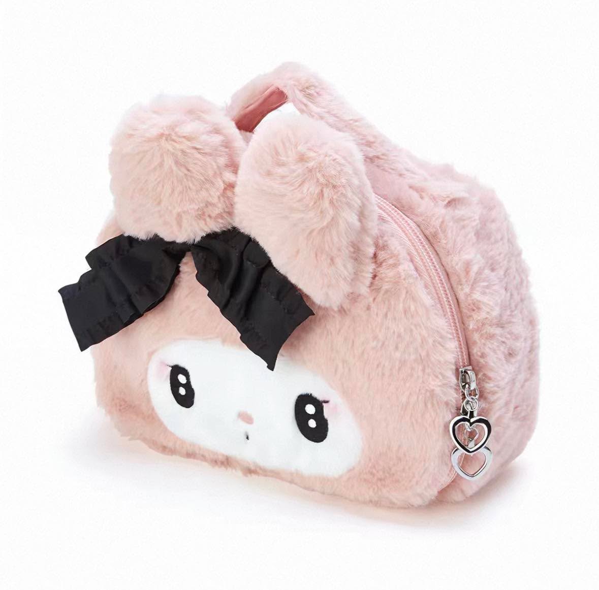 [Sanrio]高顏值化妝袋-Kuromi款/Melody款🎀✨$99兩個只要$170#kuromi代購 #cinnamoroll #hellokitty #sanrio代購 #kuromi #melody #sanrio #化妝  #化妝袋