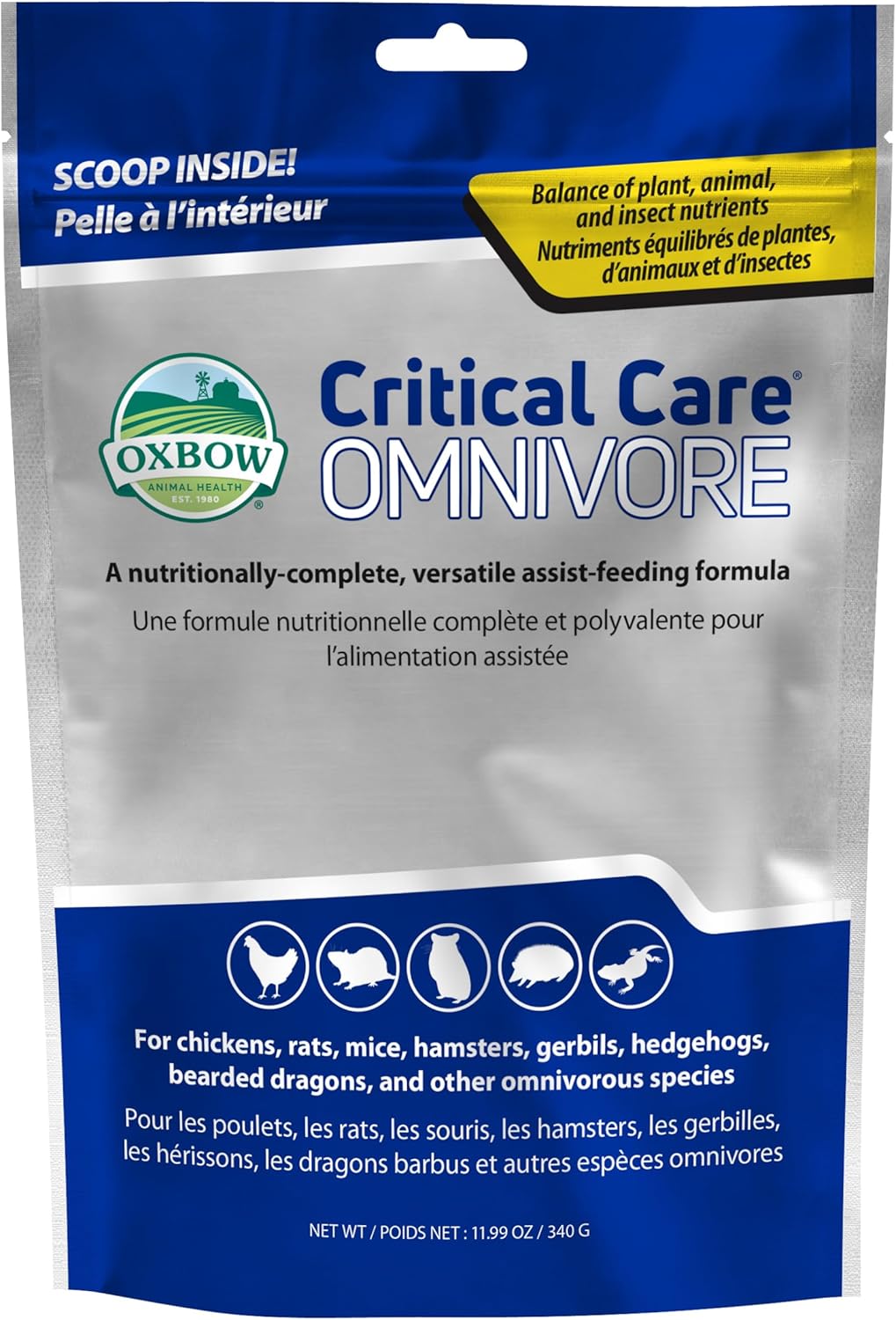 Oxbow Critical Care, Omnivore