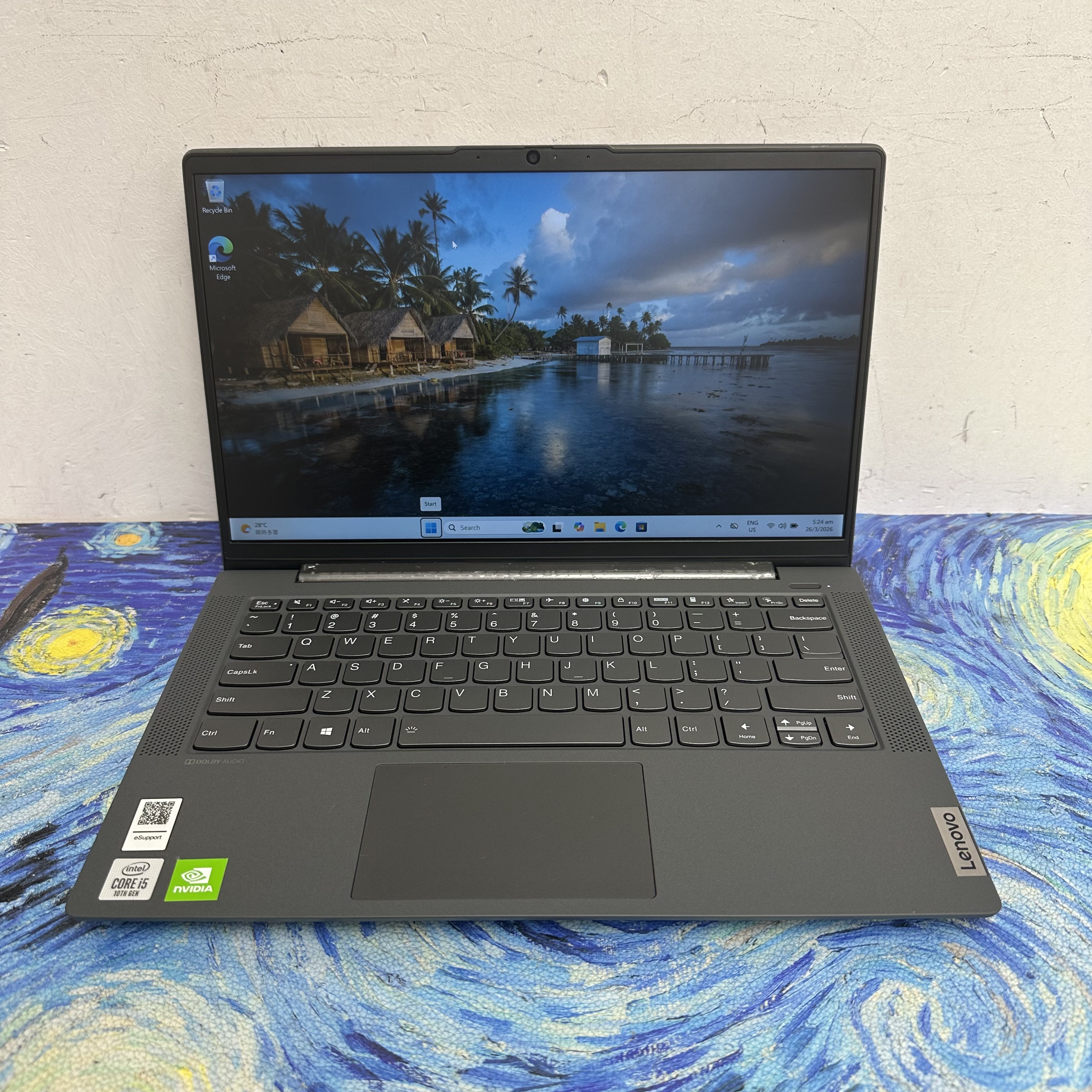 (聯想獨顯文書機🔥)Lenovo ideapad 5/ i5-1035G1/16GB Ram/512GB SSD/1080p/8秒開機/Dolby Audio/Gaming Laptop / Notebook / Laptop / Movie / Netflix /Win11 / Office / Work