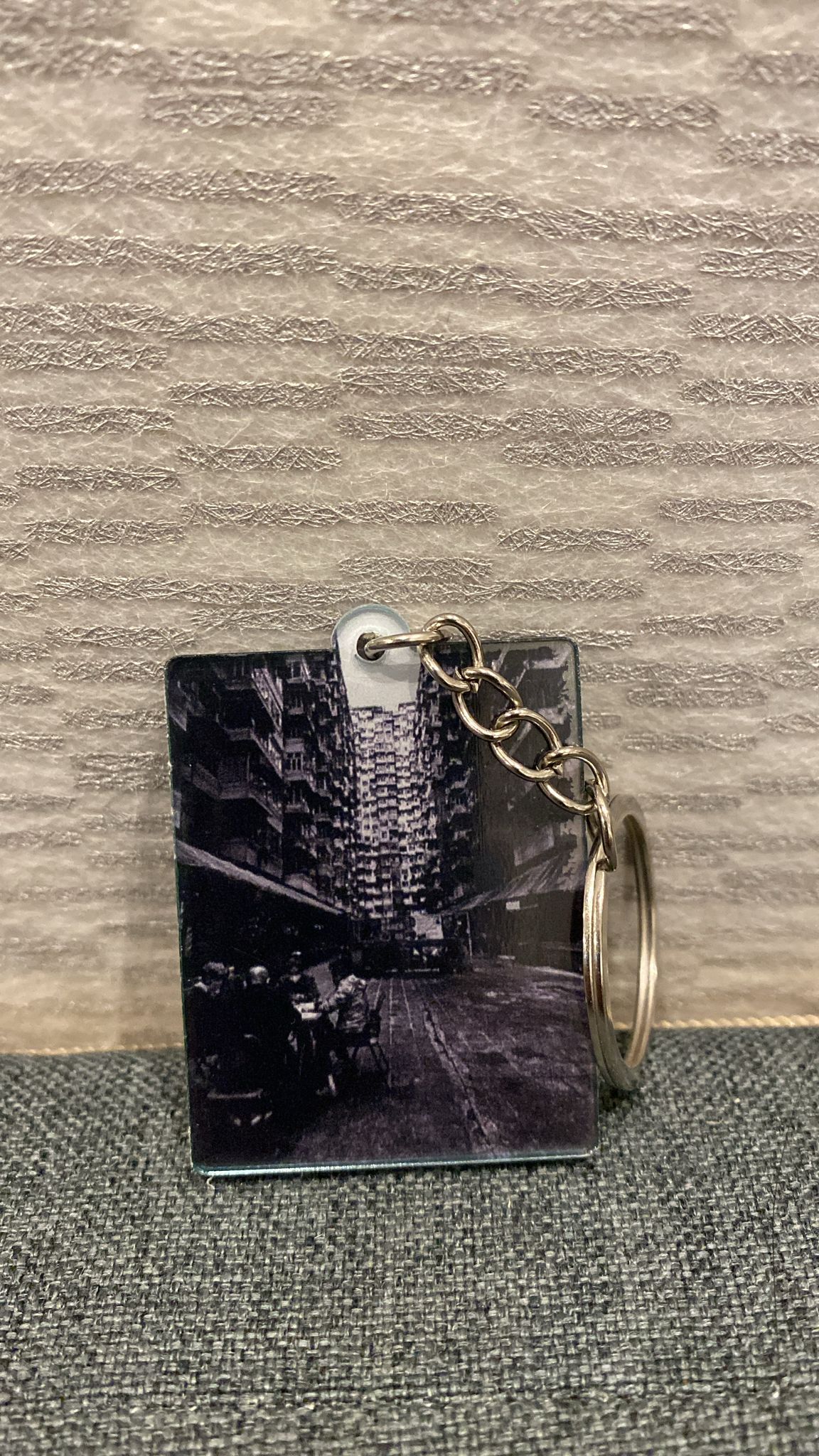 Monster Buildling Keychain