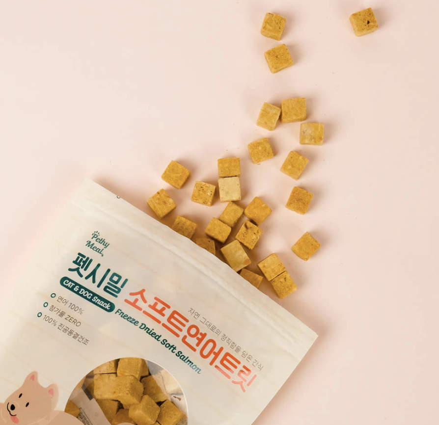 韓國 無添加 三文魚 salmon 凍乾 貓貓 狗狗 零食