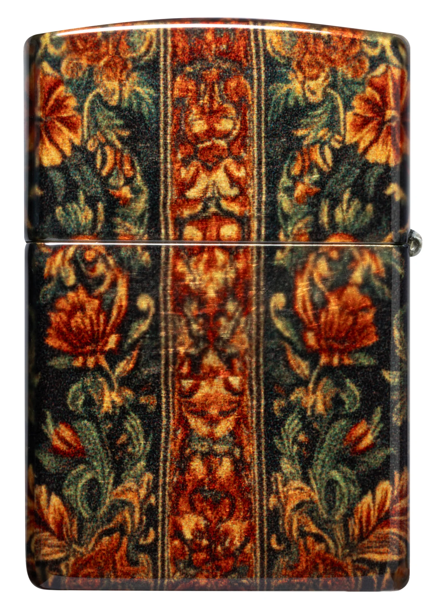 美國製造 | Zippo指定經銷商 Zippo Lighter 大麻葉和花設計 打火機 Cannabis Tapestry Leaf and FLower Design Lighter 47139