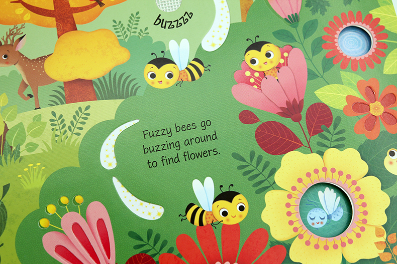 Usborne Woodland Sounds森林的聲音發聲書