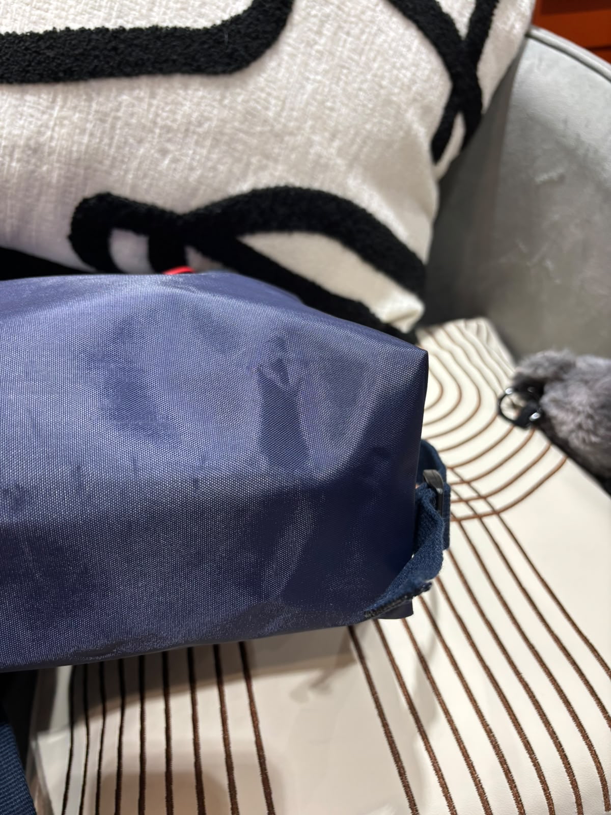 LONGCHAMP  Nylon Le Pliage Club Backpack 深藍色100%Authentic, 95%New