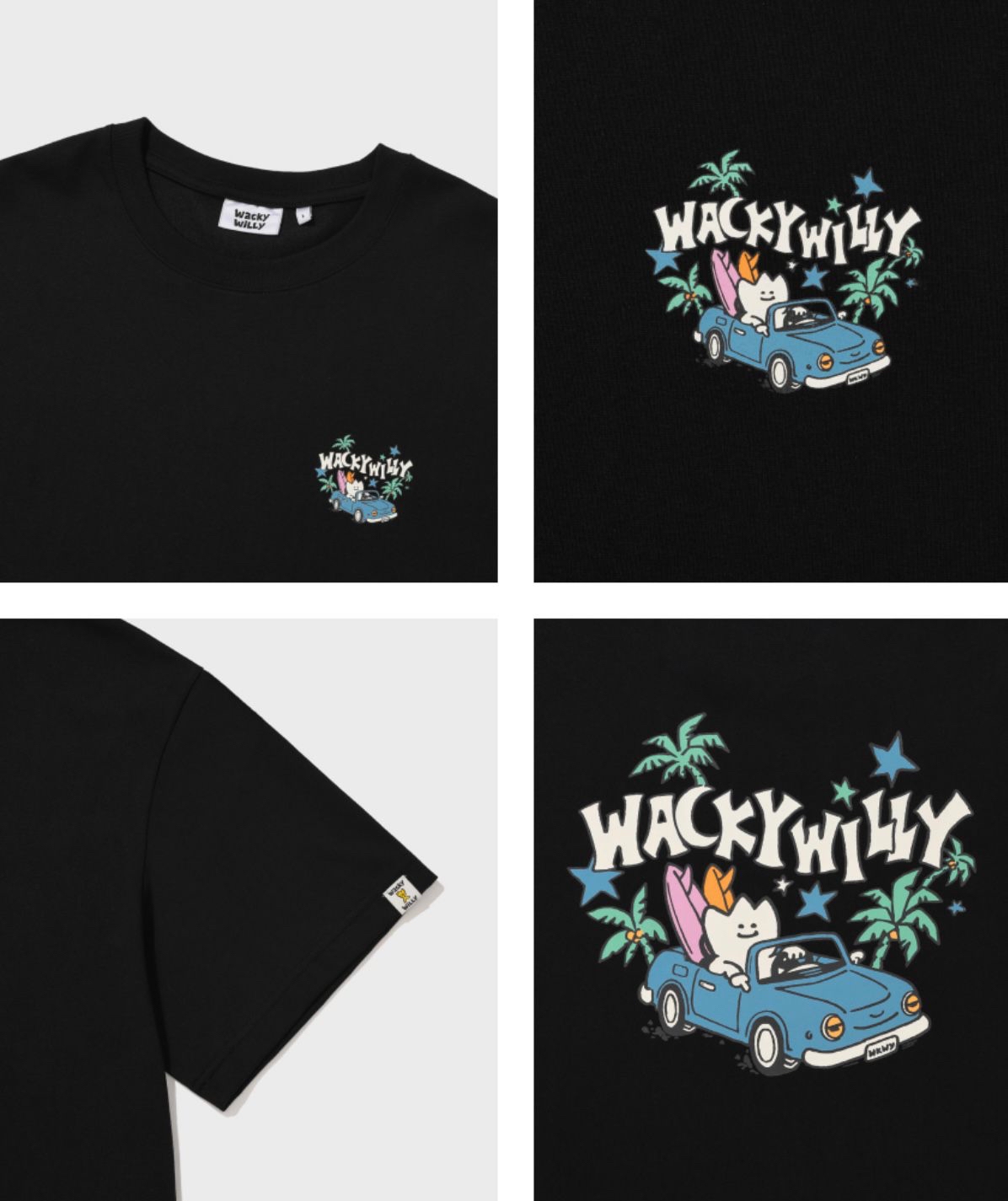 🇰🇷韓國Wacky Willy短袖Tee