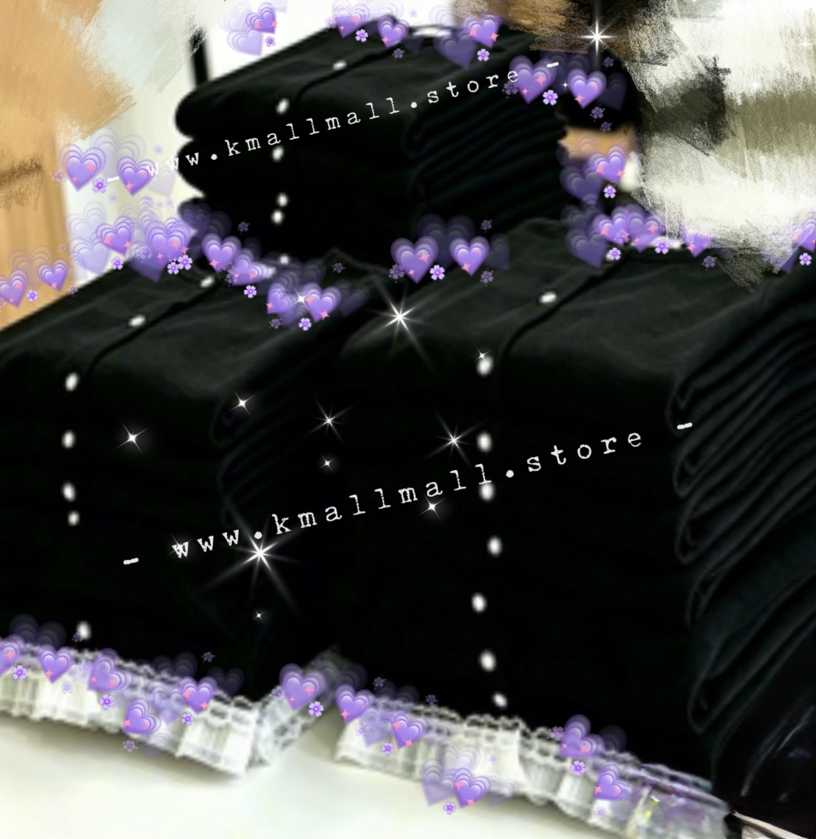小香風拼接Ruffle Top