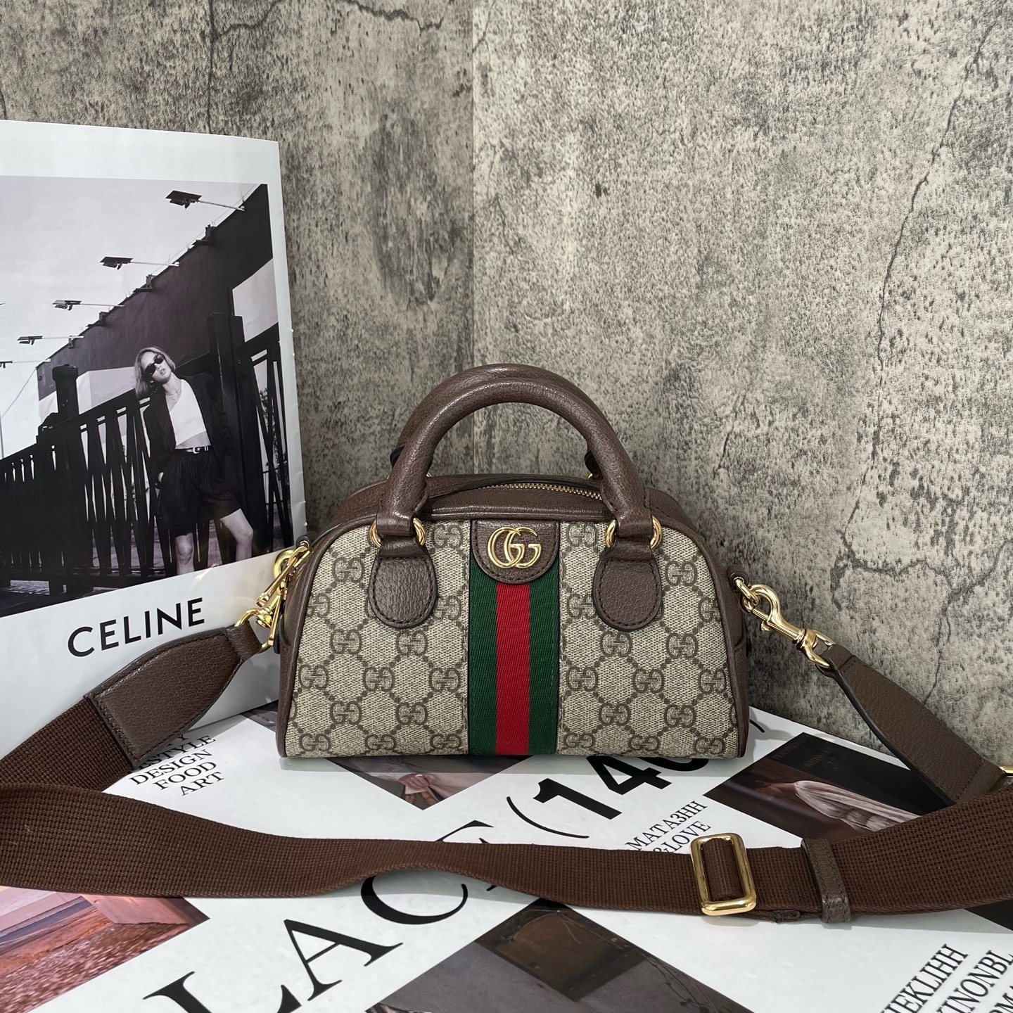 【預訂貨品】Gucci Ophidia 老花相機包