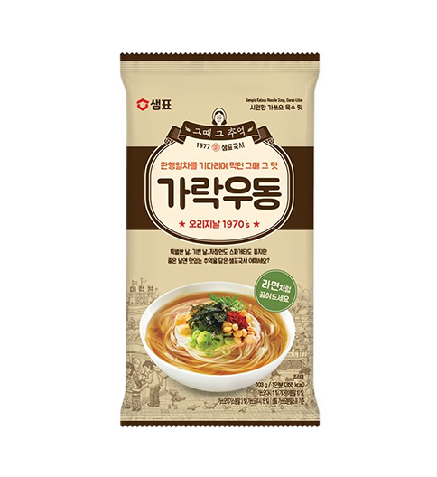 Sempio korean bonito soup noodle 膳府韓式鰹魚湯麵 103g - 1包