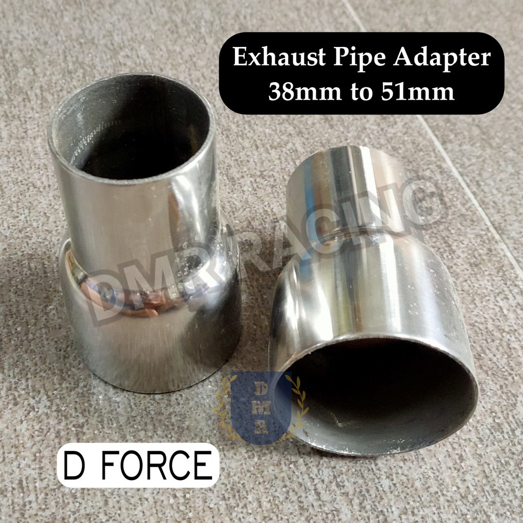 Adapter Exhaust Pipe 38mm to 51mm for USE Muffler 51mm Universal Motocross / ATV / CubCross / Dirt Bike / Enduro