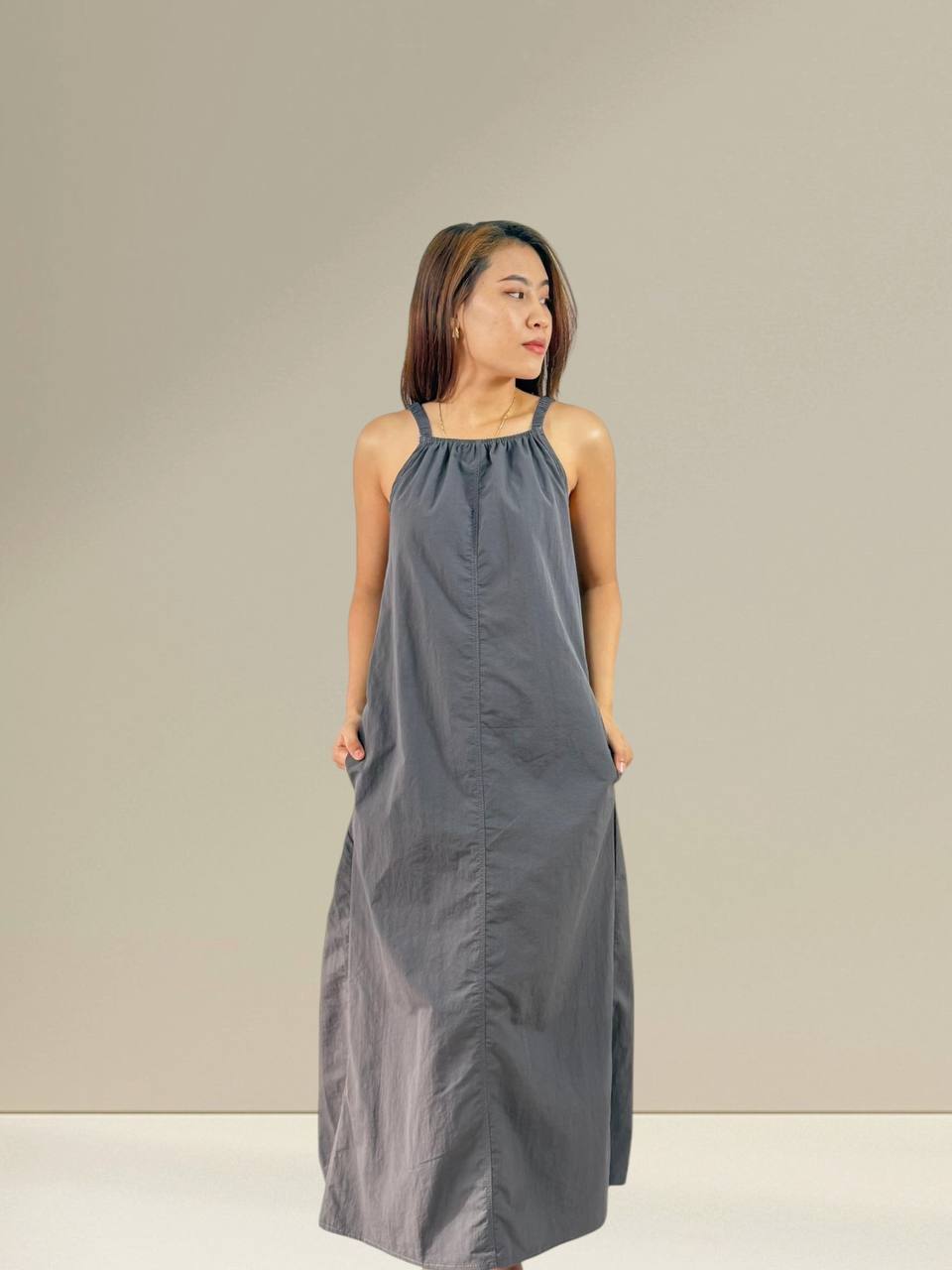W32 - Serenity Halter Dress