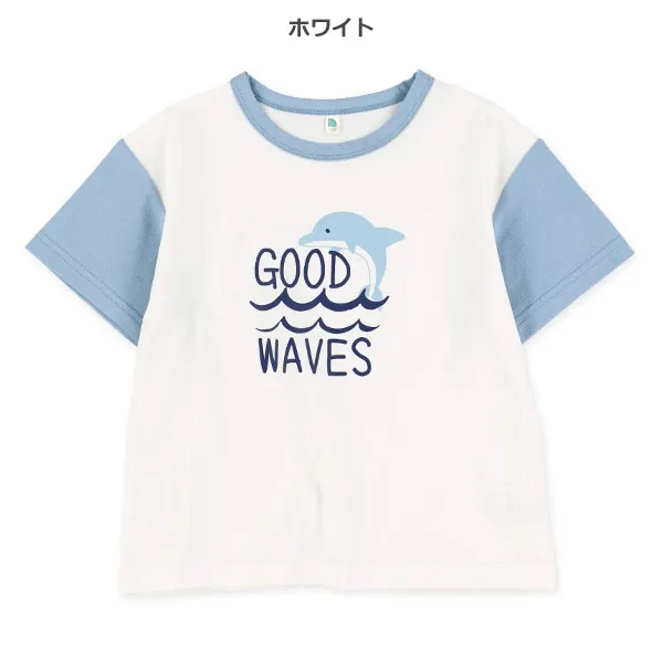 <日本限時⏰訂購>海豚接觸冷感短袖衫[35161615N]