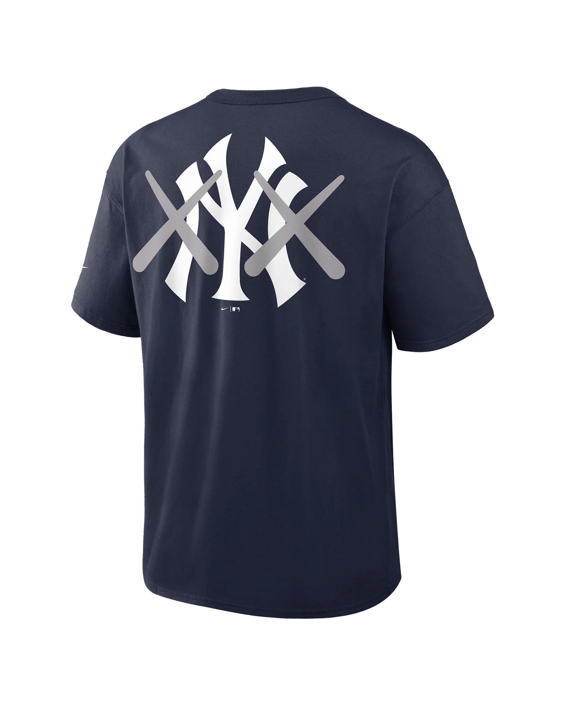KAWS Men's Nike MLB Fanatics Fest Elevated Max 90 Tee New York Yankees - Collegiate Navy