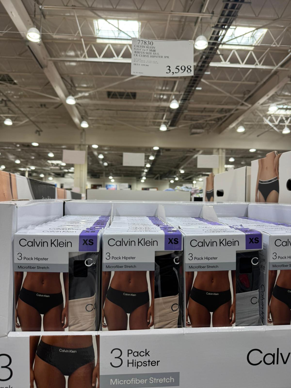 ✨連線商品需補運費✨Calvin Klein Microfiber Stretch 女士無痕彈力內褲 (3條裝)