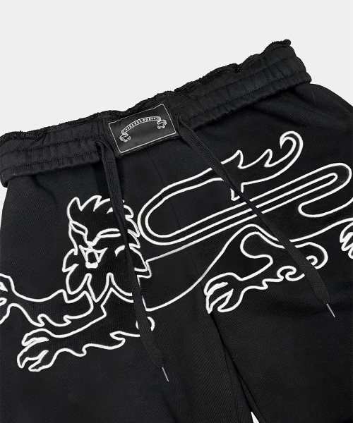 Titan Stroke Baggy Joggers - Black